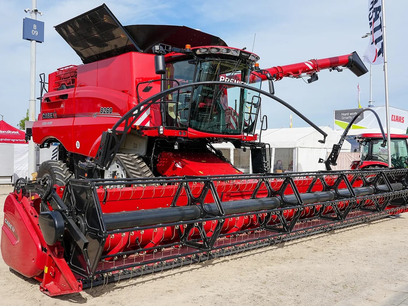 Case IH Axial-Flow 7250 combine — representative photograph